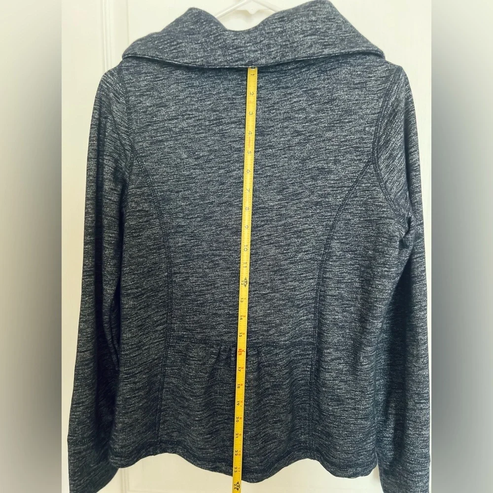 Eddie Bauer Charcoal Blue Knit Cardigan - Picture 3 of 8